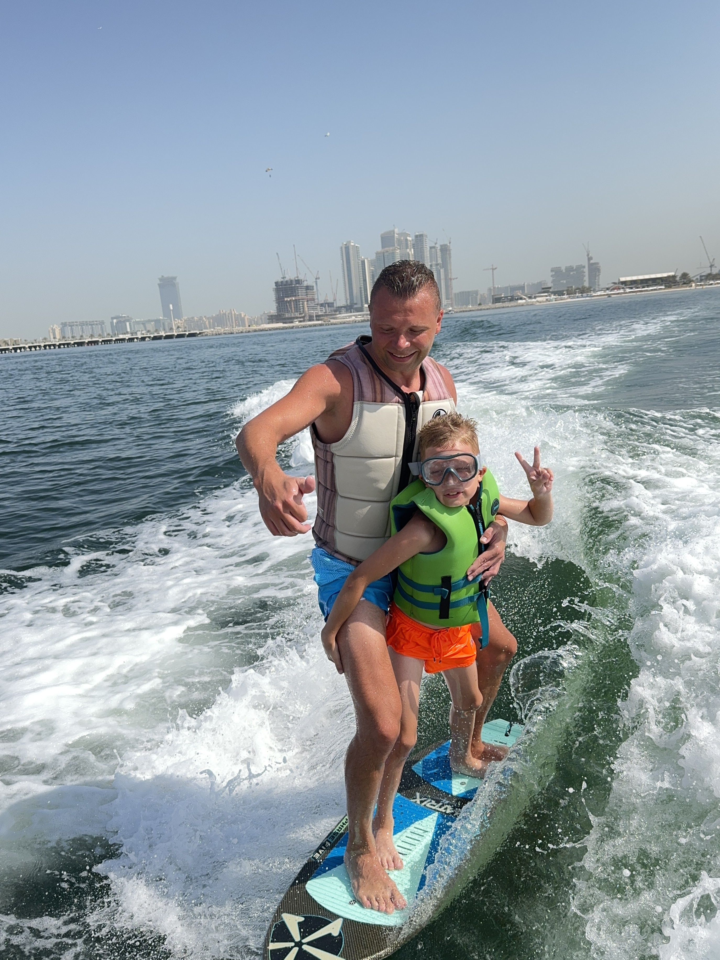 Family time on the water